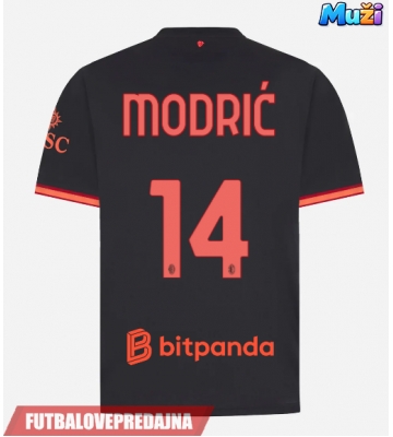 Lacne Muži Futbalové dres AC Milan Luka Modric #14 2026-27 Krátky Rukáv - Tretina